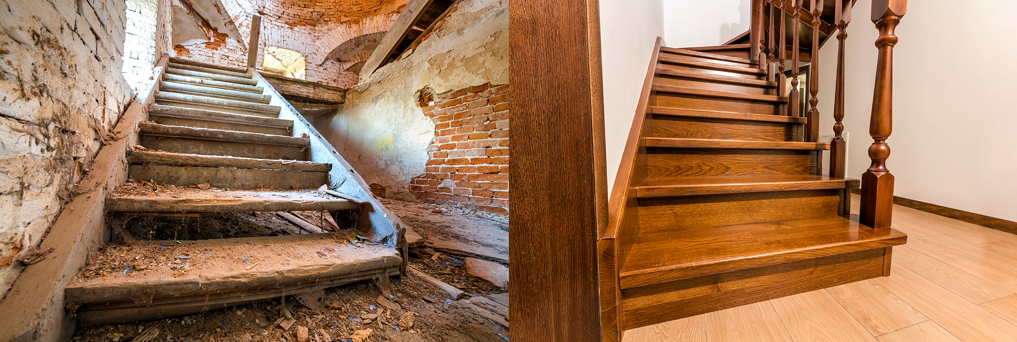 Ihre alte Treppe ist in die Jahre gekommen? Jetzt Ihr Treppenhaus in Buchholz renovieren lassen.